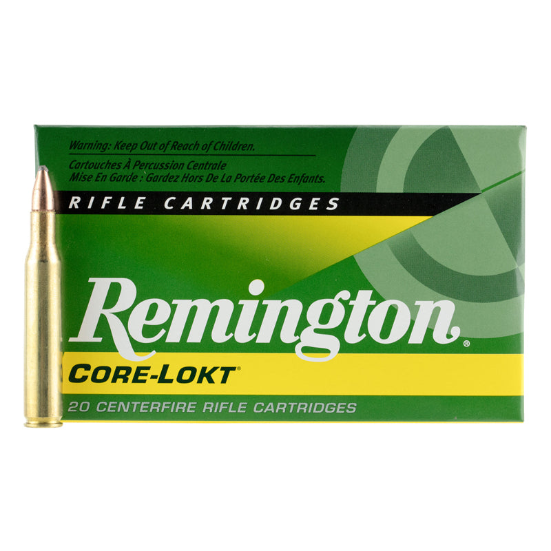 270 Winchester, Remington Ammo, Core-Lokt PSP 100GR. 20RD/BX