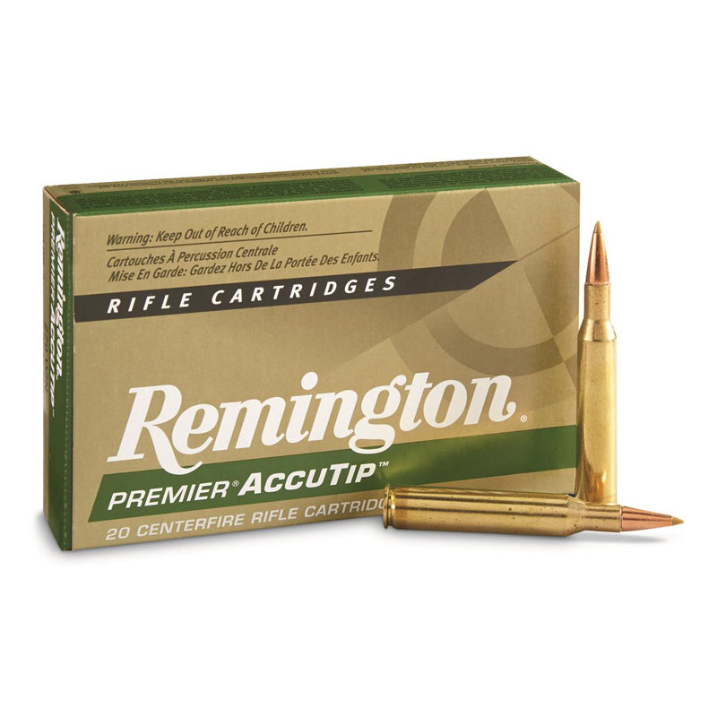 .270 Winchester, Remington Ammo, Premier Accutip BT 130GR. 20RD/BX