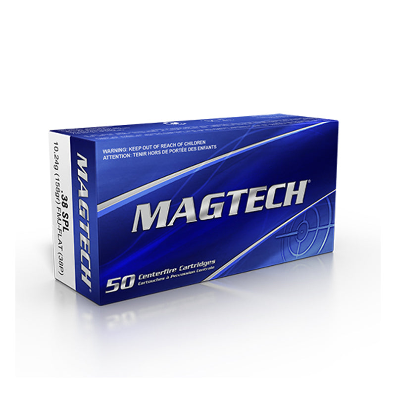 .38 Special, MagTech Ammunition, FMJ 158GR.. 50RD/BX
