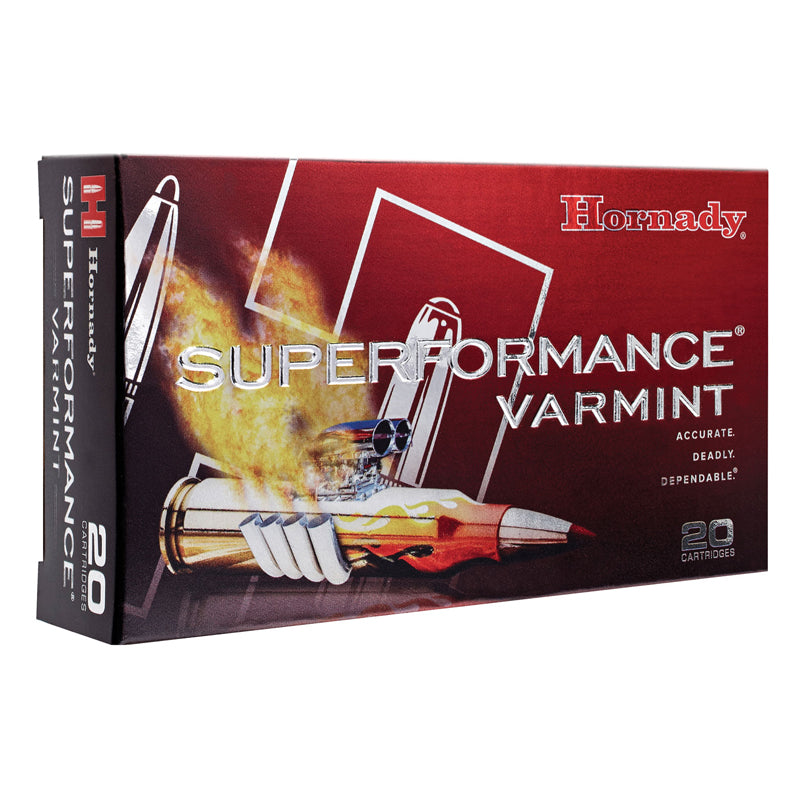 .223 Remington - Hornady - Rifle, V-MAX Superformance 53GR. 20RD/BX