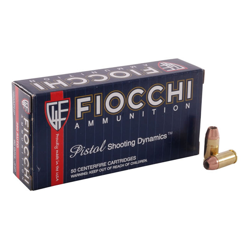 .380 Auto - Fiocchi - RDP, JHP, 90GR. 50RD/BX