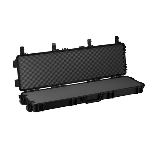 55" LONG ROLLING HARD CASE #818 - PLUCKABLE FOAM-EMPTY CASE