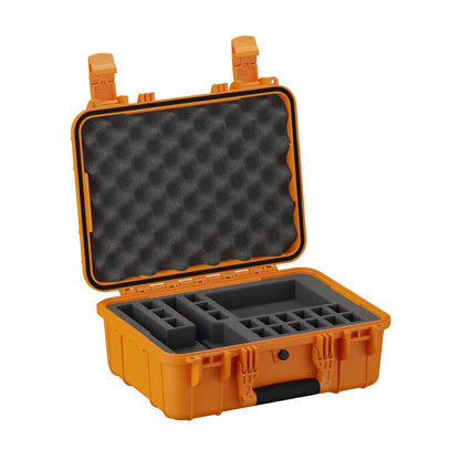 16" MEDIUM CASE - 2 SLOT, 18 MAG PRE-CUT FOAM