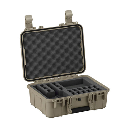 16" MEDIUM CASE - 2 SLOT, 18 MAG PRE-CUT FOAM