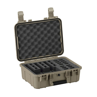 16" MEDIUM CASE - 3 SLOT, 23 MAG PRE-CUT FOAM