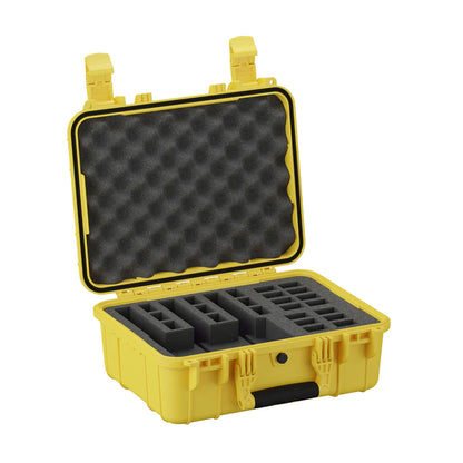 16" MEDIUM CASE - 3 SLOT, 23 MAG PRE-CUT FOAM