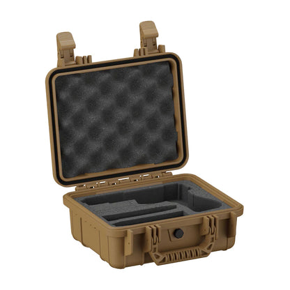 11" SMALL CASE - 1 SLOT, 2 MAG PRE-CUT FOAM