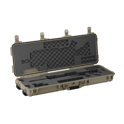 45" LONG CASE #1229 - AR-15, PRE-CUT FOAM