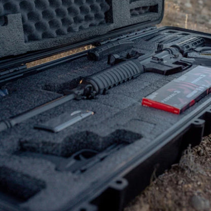 45" LONG CASE #1229 - AR-15, PRE-CUT FOAM