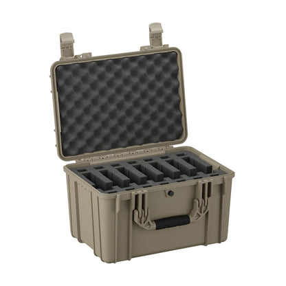 18" MEDIUM CASE #997-7 SLOT, 14 MAG PRE-CUT FOAM