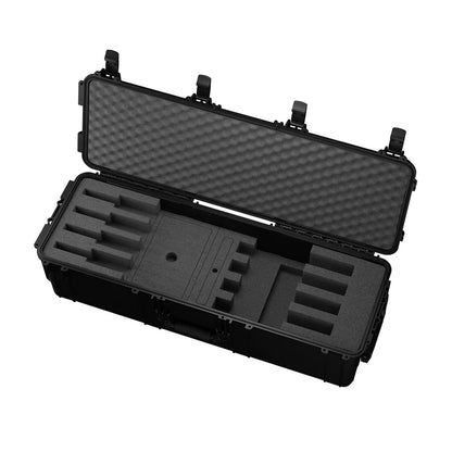 45" LONG TRUNK #2191 - 4 SLOT TACTICAL RIFLE PRE-CUT FOAM