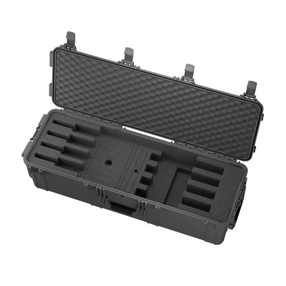 45" LONG TRUNK #2191 - 4 SLOT TACTICAL RIFLE PRE-CUT FOAM