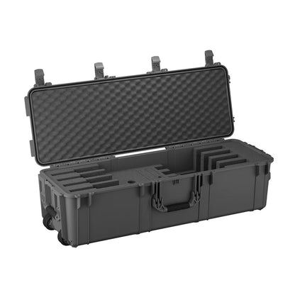 45" LONG TRUNK #2191 - 4 SLOT TACTICAL RIFLE PRE-CUT FOAM