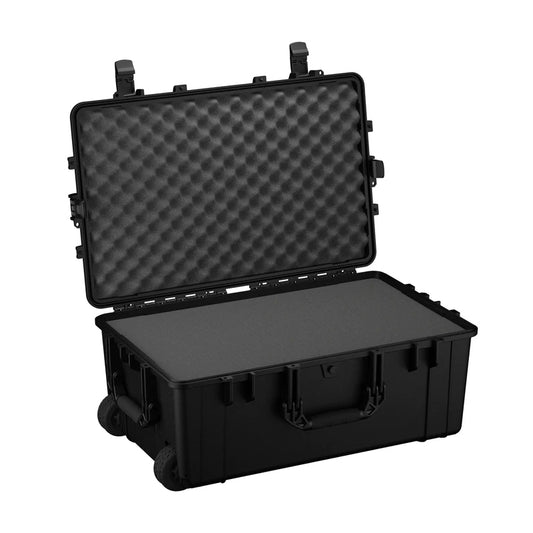 31" LARGE ROLLING CASE #1258 - PLUCKABLE FOAM-EMPTY CASE