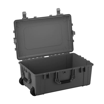 31" LARGE ROLLING CASE #1258 - PLUCKABLE FOAM-EMPTY CASE