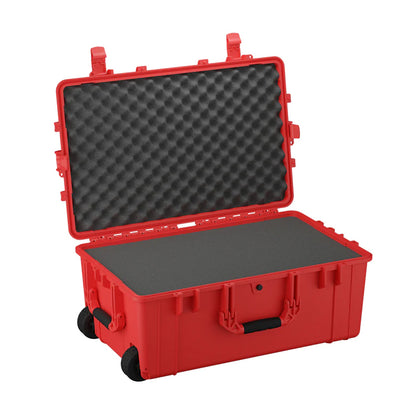 31" LARGE ROLLING CASE #1258 - PLUCKABLE FOAM-EMPTY CASE