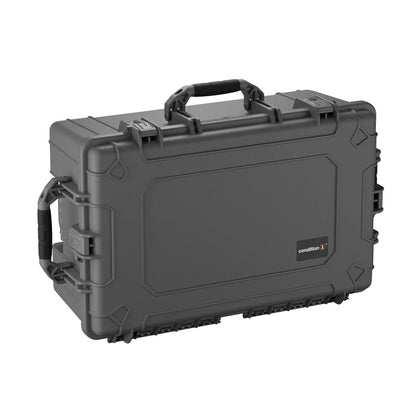 31" LARGE ROLLING CASE #1258 - PLUCKABLE FOAM-EMPTY CASE