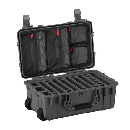 22" LARGE STORAGE CASE #300 - 7 SLOT PRE-CUT FOAM