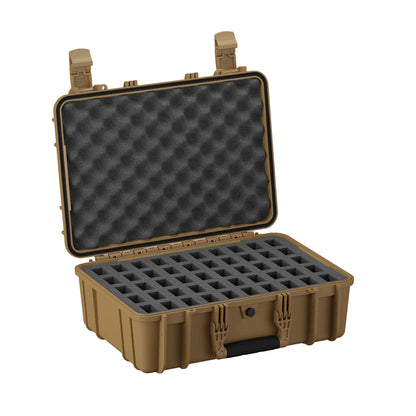 18" MEDIUM CASE - 50 MAG, PRE-CUT FOAM