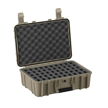 18" MEDIUM CASE - 50 MAG, PRE-CUT FOAM