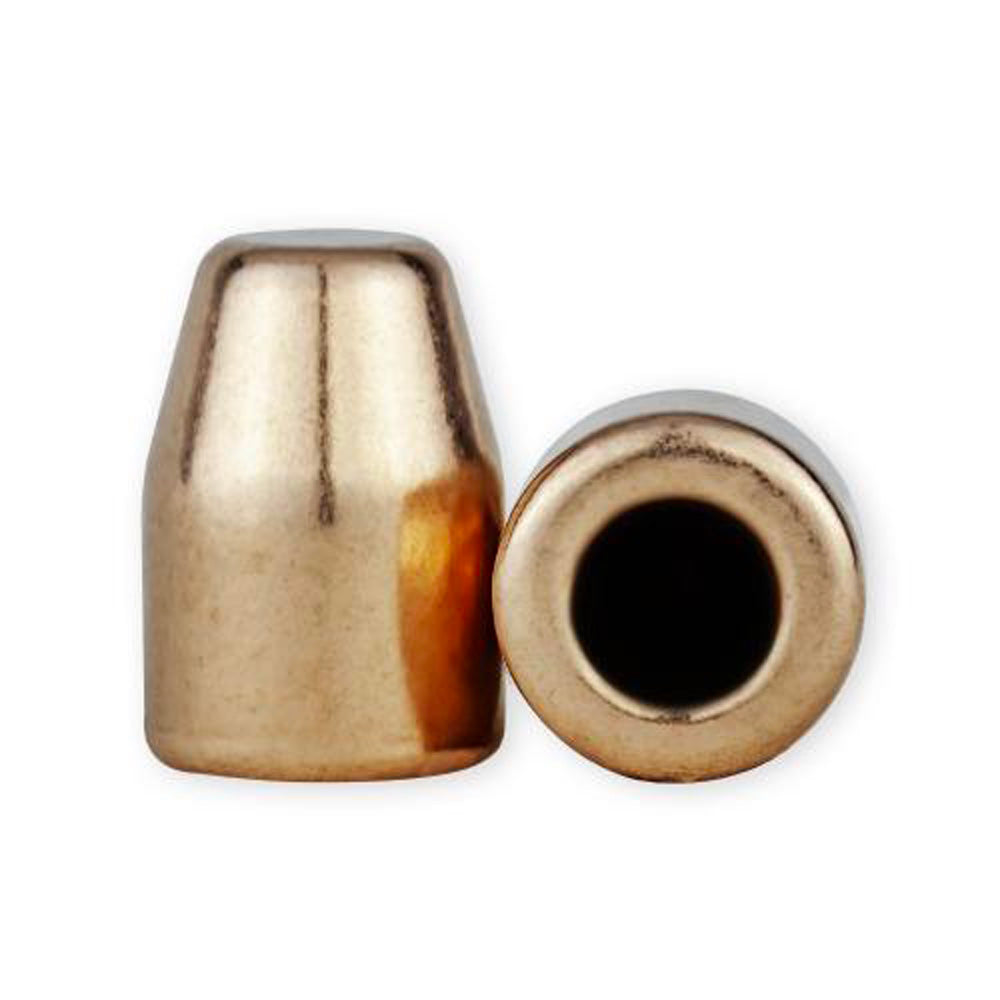 .40 S&W/10mm (.401) 165GR Hollow Base Flat Point Thick Plate Bullet