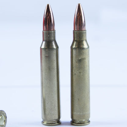 BVAC .223 Rem. Ammunition 50/500 Bulk Rounds Reloaded FMJ 55 Grains