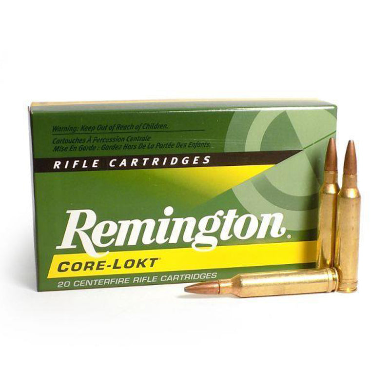 270 Winchester - Remington Ammo - Core-Lokt SP 150GR. 20RD/BX