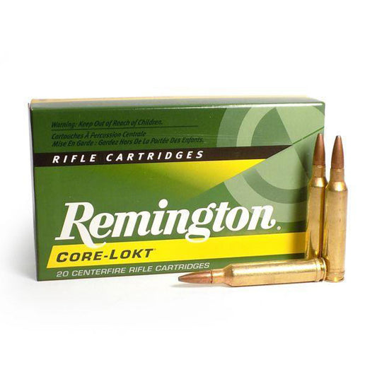 .308 WIN, Remington Ammo, Core-Lokt SP 180GR. 20RD/BX