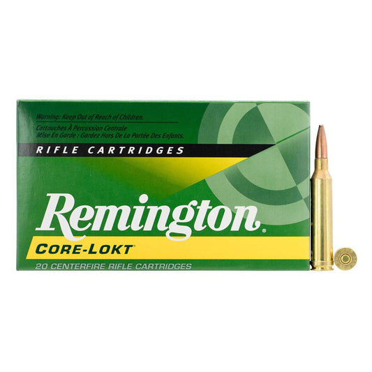 7mm Rem Mag, Remington Ammo, Core-Lokt PSP 140GR., 20BX