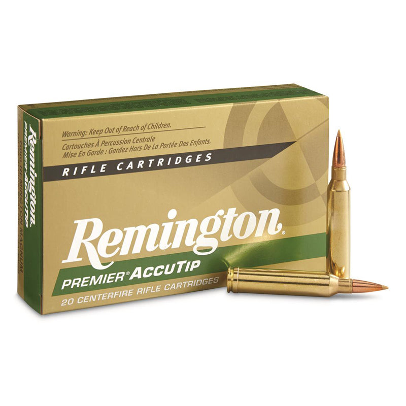 7mm Rem Mag - Remington Ammo - Premier Accutip BT 150GR., 20BX
