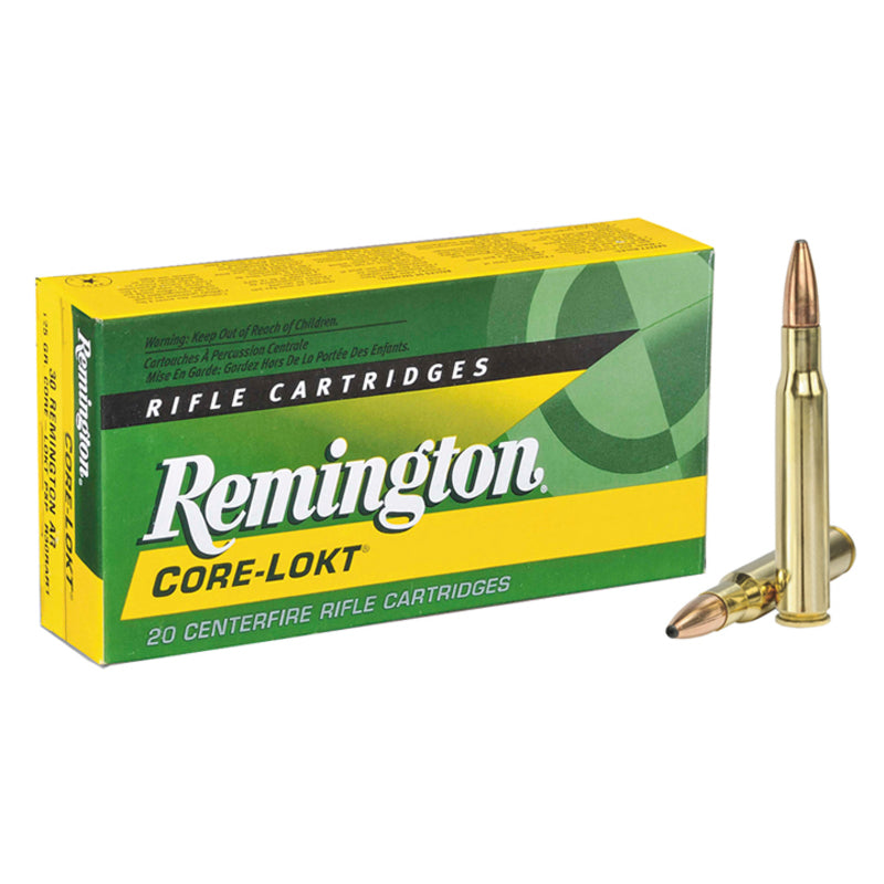 7mm Rem Mag, Remington Ammo, Core-Lokt PSP 150GR., 20BX