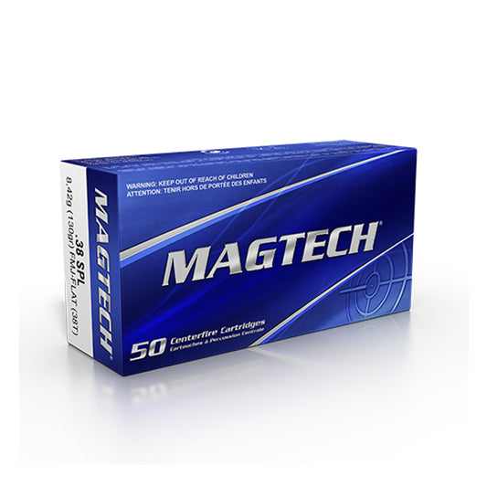 .38 Special, MagTech Ammunition, FMJ 130GR.. 50RD/BX