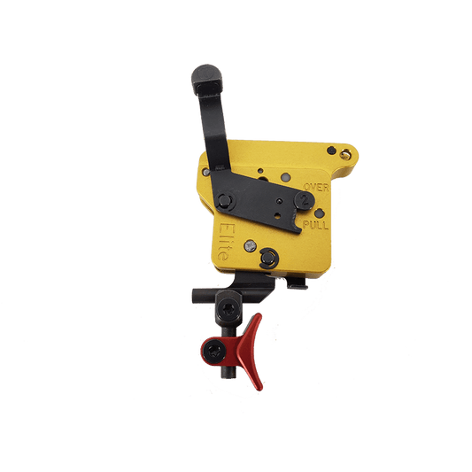 Remington 7 Calvin Elite Right Hand, Adjustable Shoe, Red