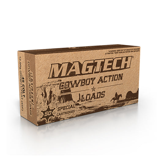 .45 Colt, MagTech Ammunition, Cowboy LFN 200GR., 50RD/BX