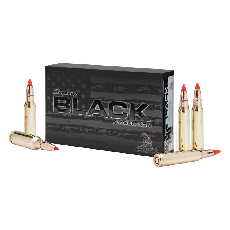 .300 Blackout- Hornady Ammunition - V-MAX Hornady Black 110GR. 20RD/BX