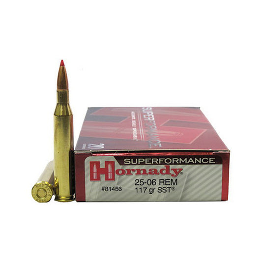 .25-06 REM - Hornady - Superformance SST 117GR. 20RD/BX