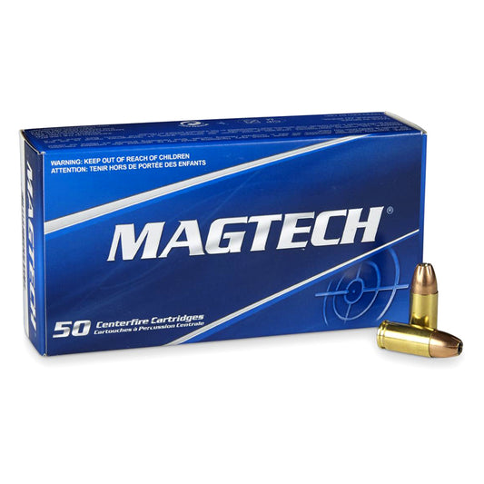 9mm Luger, MagTech Ammunition, JHP 115GR 50RD/BX