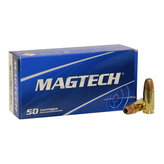 9mm Luger, MagTech Ammunition, JHP SUBSONIC 147GR 50RD/BX