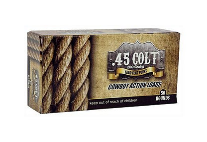 American Cowboy .45 Long Colt 200GR. Lead Flat-Nose 50 Pack