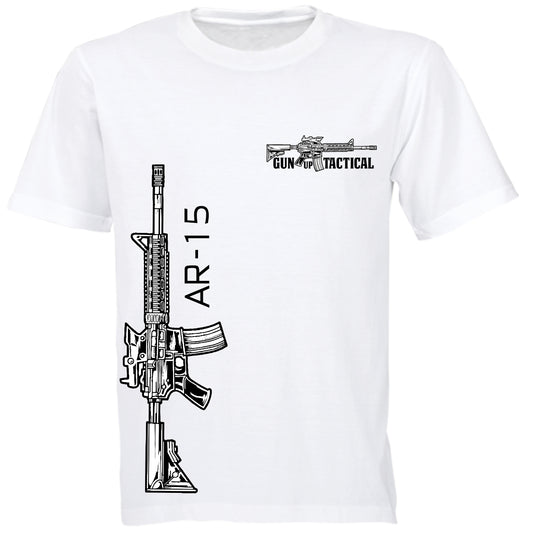 AR-15 T-Shirt - Gun Up Tactical