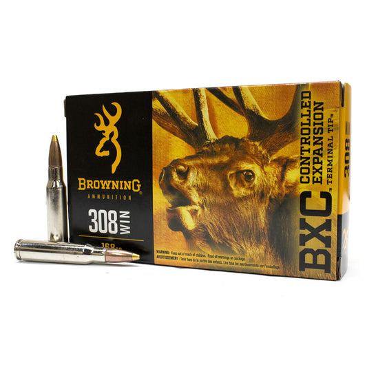 .308 WIN - Browning Ammunition - Rifle, CE - BXC 168GR. 20RD/BX