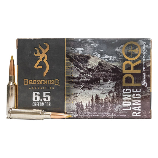 6.5 Creedmoor - Browning Ammunition - Rifle, LR PRO 130GR. 20RD/BX