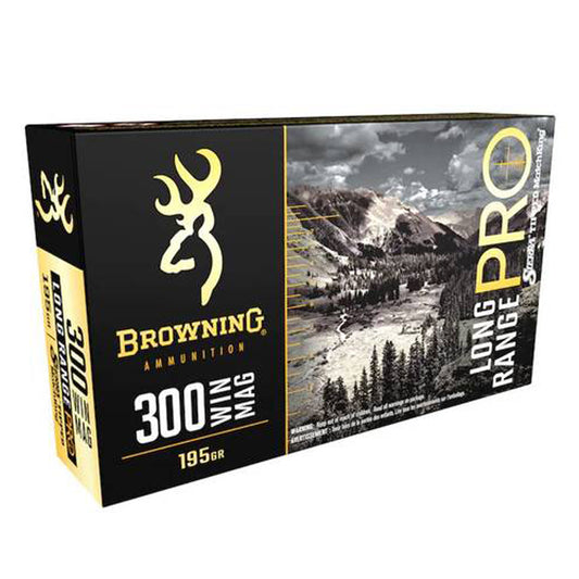 .300 WIN MAG - Browning Ammunition - Rifle, LR PRO 195GR. 20RD/BX
