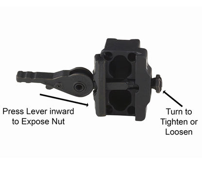 BattleGrip Rail Mount Short Vertical Grip Quick Detach