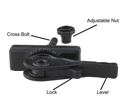 BattleGrip Rail Mount Short Vertical Grip Quick Detach
