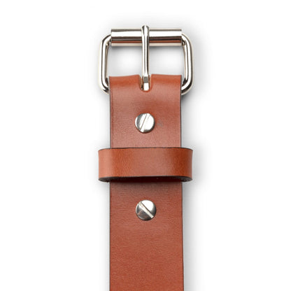 GUN BELT - American Heavy Native Steer Hide