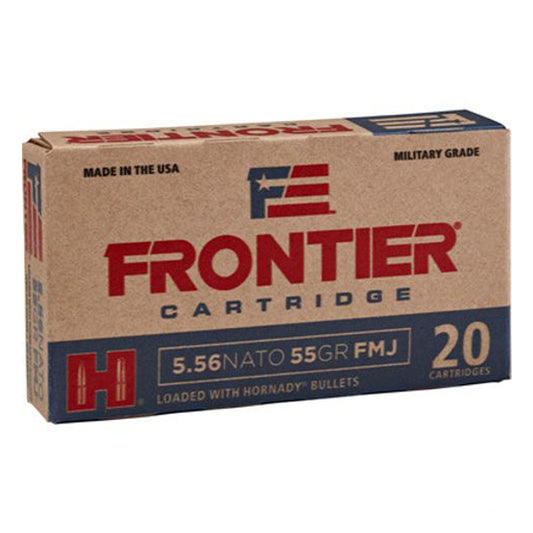 5.56 NATO - Hornady - Rifle, Frontier HPM, 55GR. 20RD/BX
