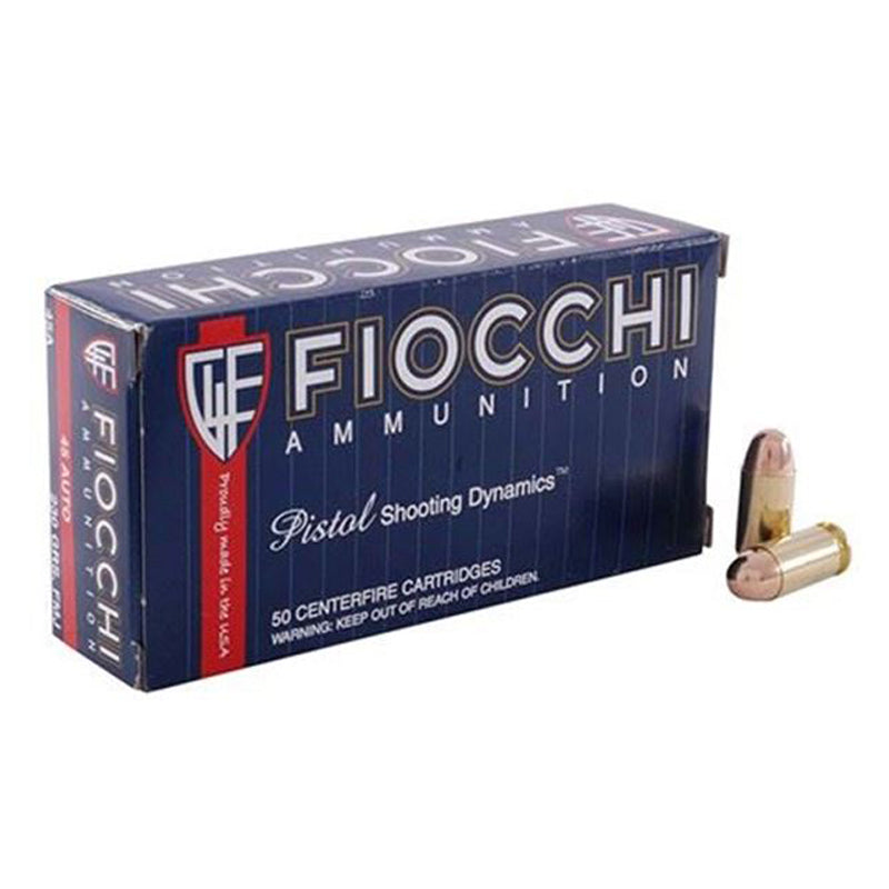 .45 Auto - Fiocchi - Shooting Dynamics, ACP, 230GR. 50RD/BX