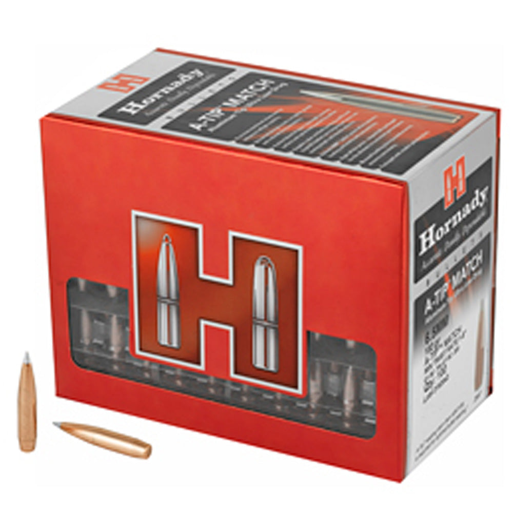 A-Max, .308 Diameter, 30 Caliber, 168 Grain, Ballistic Tip, 100CT/BT - Hornady