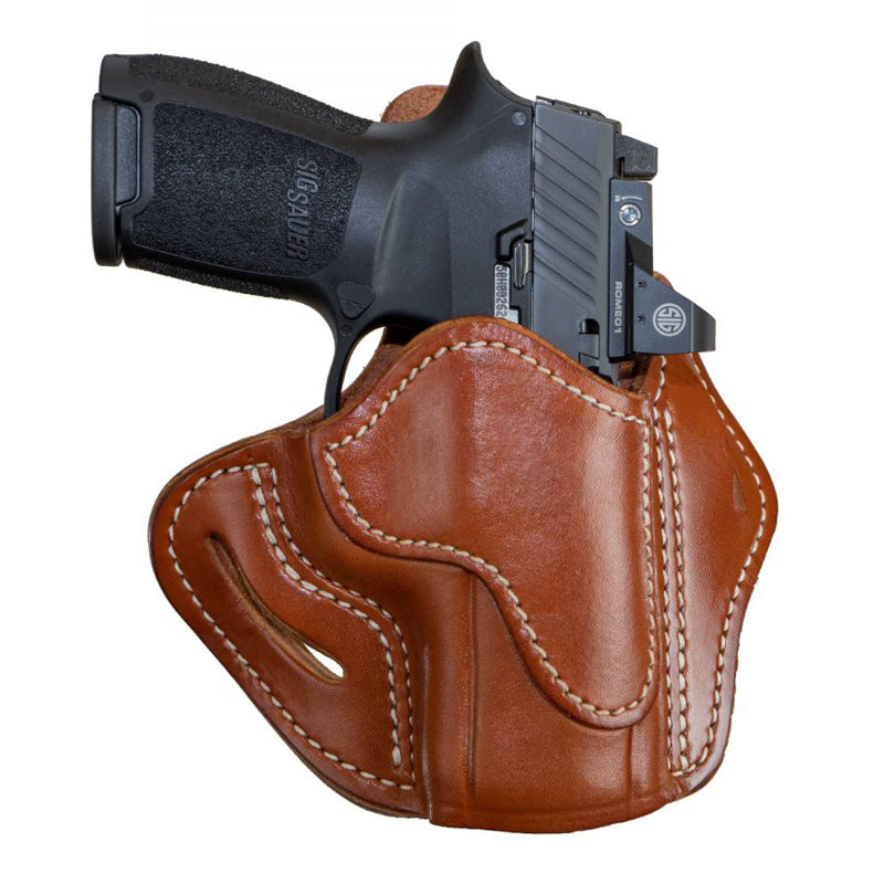 Optic Ready BH2.4S - Open Top Multi-Fit Holster - Classic Brown